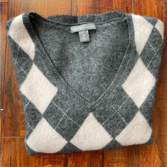 Apt9 100% cashmere side M - Picture 9 of 10